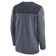 Chicago Bears Nike Sideline Lockup Performance Quarter-Zip Top