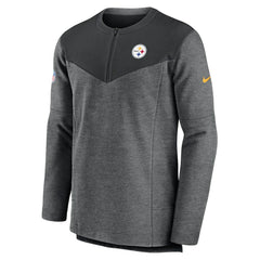 Pittsburgh Steelers Nike Sideline Lockup Performance Quarter-Zip Top