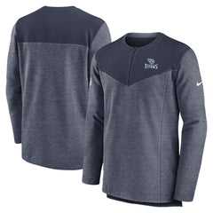 Tennessee Titans Nike Sideline Lockup Performance Quarter-Zip Top