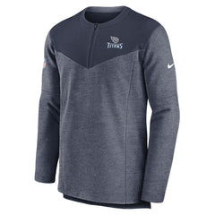 Tennessee Titans Nike Sideline Lockup Performance Quarter-Zip Top
