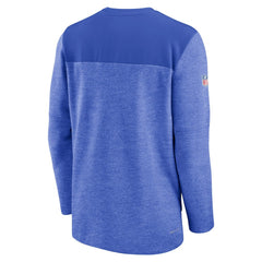 Los Angeles Rams Nike Sideline Lockup Performance Quarter-Zip Top