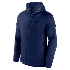 Washington Capitals Fanatics Authentic Pro Road Tech Lightweight Full-Zip Hoodie Jacket For Sale