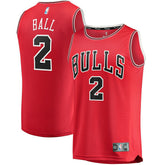 Lonzo Ball Chicago Bulls Fast Break Road Replica Jersey sale Outlet