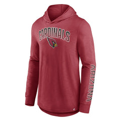 Arizona Cardinals Fanatics Front Runner Long Sleeve Hooded T-Shirt