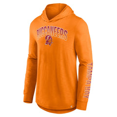 Tampa Bay Buccaneers Fanatics Front Runner Long Sleeve Hooded T-Shirt