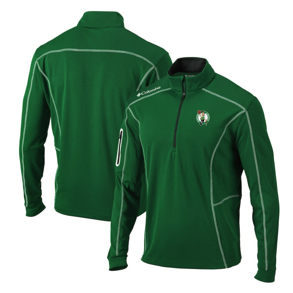 Boston Celtics Shotgun Quarter-Zip Pullover Jacket On Sale