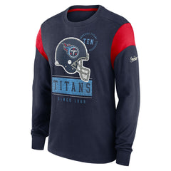Tennessee Titans Nike Rewind Playback Helmet Long Sleeve T-Shirt