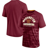 Washington Commanders Fanatics Hail Mary Raglan T-Shirt