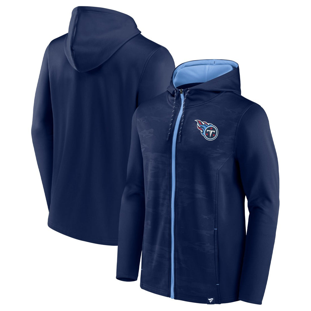Tennessee Titans Fanatics Ball Carrier Full-Zip Hoodie