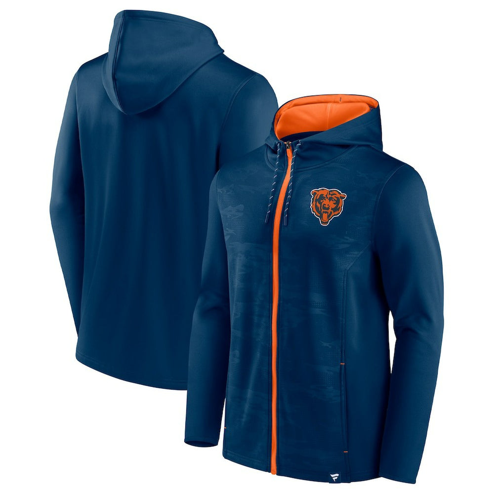Chicago Bears Fanatics Ball Carrier Full-Zip Hoodie