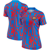 Barcelona Women's 2022/23 Pre-Match Home Performance Top Blue - Nike