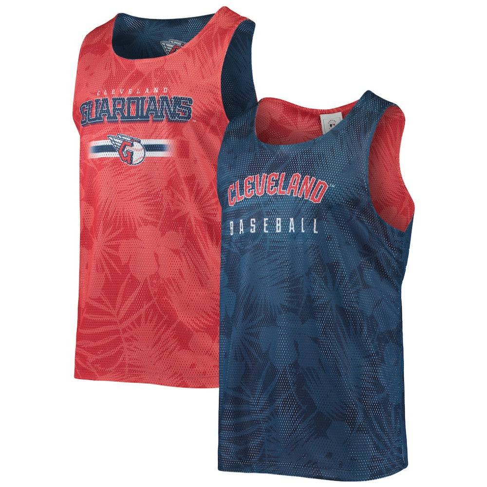 Cleveland Guardians FOCO Floral Reversible Mesh Tank Top | MLB Outlet