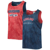 Cleveland Guardians FOCO Floral Reversible Mesh Tank Top | MLB Outlet