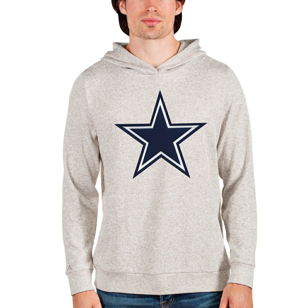 Dallas Cowboys Antigua Absolute Logo Pullover Hoodie