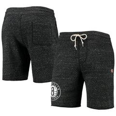 Brooklyn Nets Homage Primary Logo Tri-Blend Sweat Shorts Online