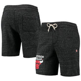 Chicago Bulls Homage Primary Logo Tri-Blend Sweat Shorts Discount