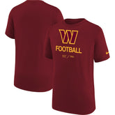 Washington Commanders Nike Youth Sideline Legend Performance T-Shirt