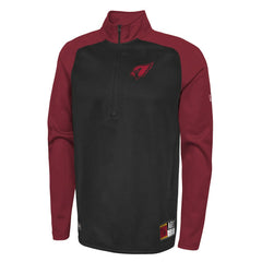 Arizona Cardinals New Era Combine Authentic O-Line Raglan Half-Zip Jacket