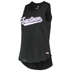 Sacramento Kings Sportiqe Women's Sactown Janie Tri-Blend Tank Top Discount