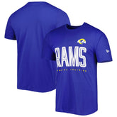 Los Angeles Rams New Era Combine Authentic Training Huddle Up T-Shirt