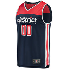Washington Wizards Fast Break Replica Custom Jersey Navy Outlet