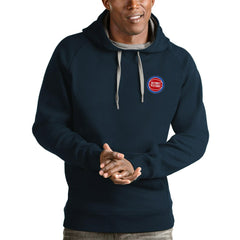 Detroit Pistons Antigua Victory Pullover Hoodie sale Outlet