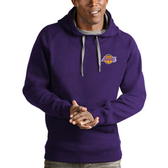 Los Angeles Lakers Antigua Victory Pullover Hoodie Discount