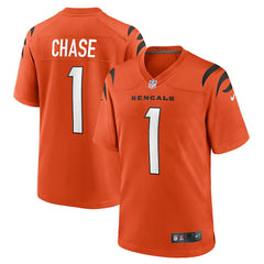 Cincinnati Bengals Nike Ja'Marr Chase Alternate Game Jersey