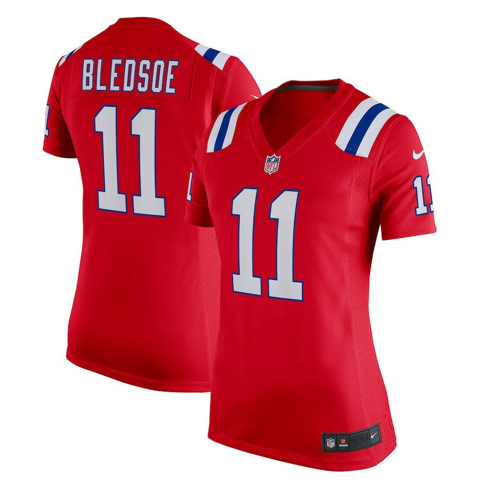 New England Patriots Nike Drew Bledsoe Women's Retired Game Jersey