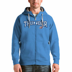 Oklahoma City Thunder Antigua Victory Full-Zip Hoodie On Sale