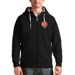 Atlanta Hawks Antigua Logo Victory Full-Zip Hoodie Online
