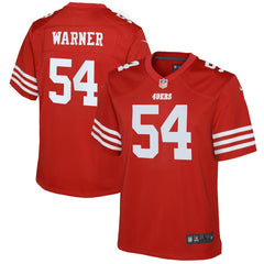 San Francisco 49ers Nike Fred Warner Youth Game Jersey