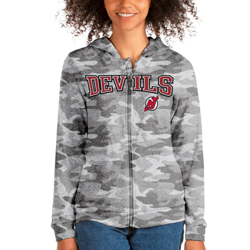 New Jersey Devils Antigua Women's Team Absolute Full-Zip Hoodie Online