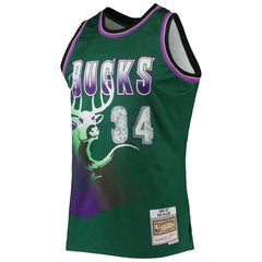 Ray Allen Milwaukee Bucks 1996/97 Hardwood Classics NBA 75th Anniversary Diamond Swingman Jersey Online