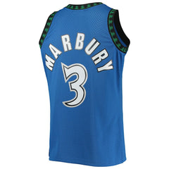 Stephon Marbury Minnesota Timberwolves 1996/97 Hardwood Classics Swingman Jersey New