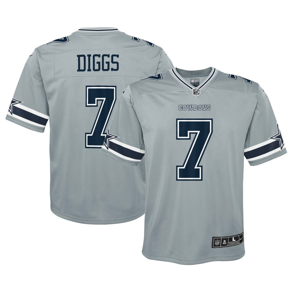 Dallas Cowboys Nike Trevon Diggs Youth Inverted Game Jersey