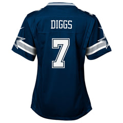 Trevon Diggs Dallas Cowboys Girls Youth Game Jersey - Navy