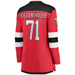 Jonas Siegenthaler New Jersey Devils Fanatics Women's Home Breakaway Player Jersey Outlet