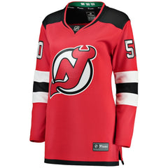 Nico Daws New Jersey Devils Fanatics Women's Home Breakaway Player Jersey For Sale