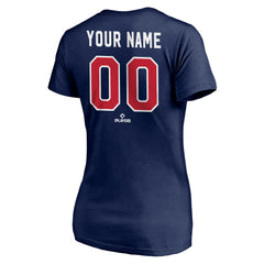 Cleveland Guardians Women's Personalized Winning Streak V-Neck T-Shirt | MLB On Sale