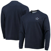 Dallas Cowboys Tommy Bahama Sunset Slub Raglan Henley Long Sleeve T-Shirt