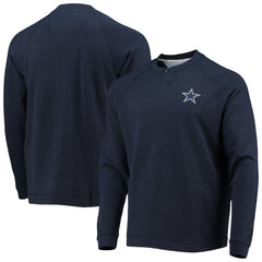 Dallas Cowboys Tommy Bahama Sunset Slub Raglan Henley Long Sleeve T-Shirt