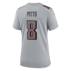 Atlanta Falcons Nike Kyle Pitts Women's Atmosphere Fashion Game Jersey