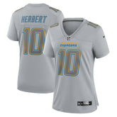 Los Angeles Chargers Nike Justin Herbert Women's Atmosphere Fashion Game Jersey