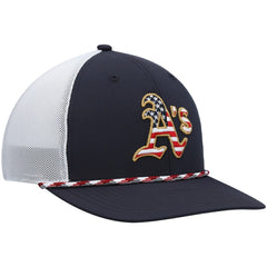 Athletics '47 Flag Fill Trucker Snapback Hat | MLB For sale