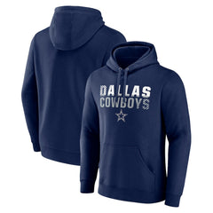 Dallas Cowboys Fade Out Fitted Pullover Hoodie