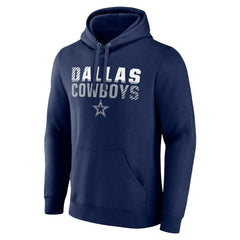 Dallas Cowboys Fade Out Fitted Pullover Hoodie