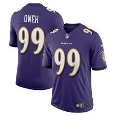 Baltimore Ravens Nike Odafe Oweh Vapor Limited Jersey