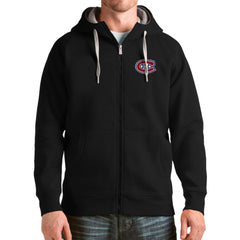 Montreal Canadiens Antigua Logo Victory Full-Zip Hoodie Discount