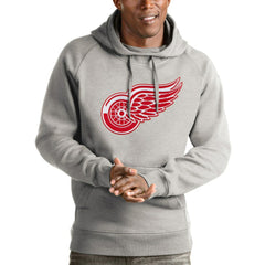 Detroit Red Wings Antigua Logo Victory Pullover Hoodie Online